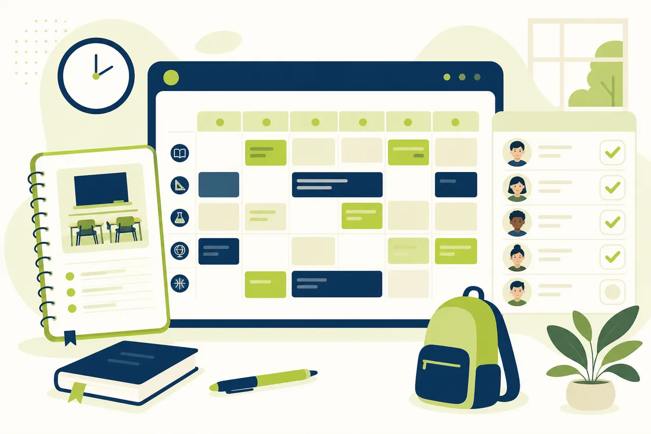 School schedule and journal in an LMS: one place for classes