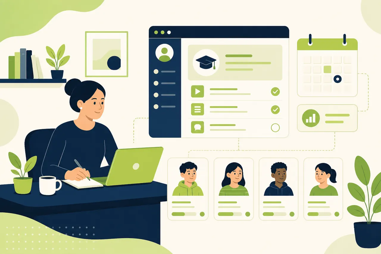 LMS for tutors and coaches: when chats and Drive stop scaling