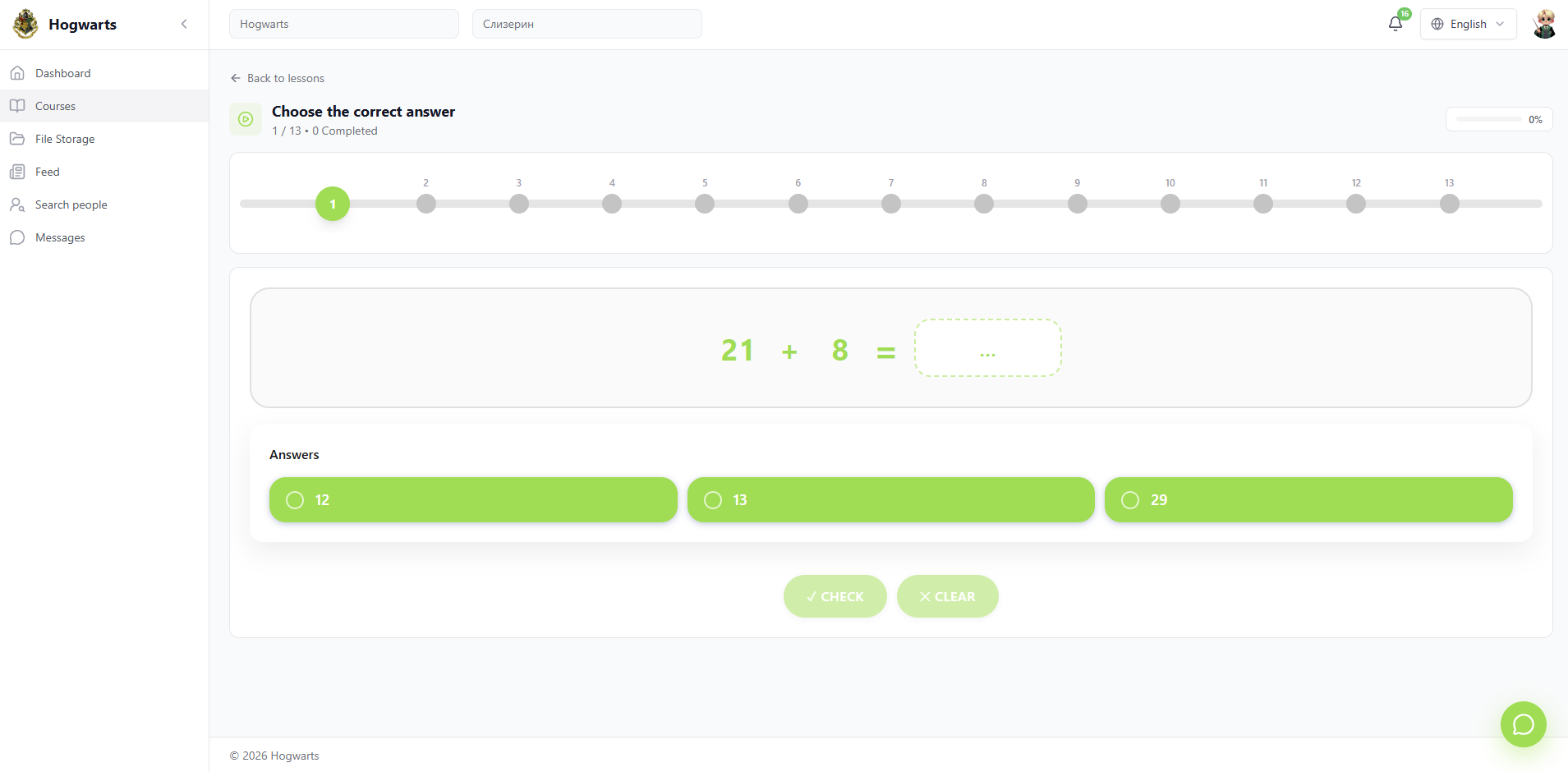 Assignments — EduFoxi learner workspace — courses, tasks, chat, files